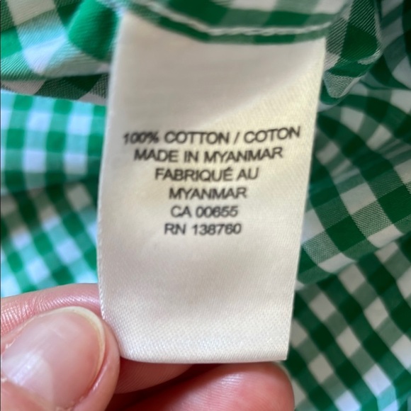 Green Checkered Men's Shirt - Picture 10 of 11